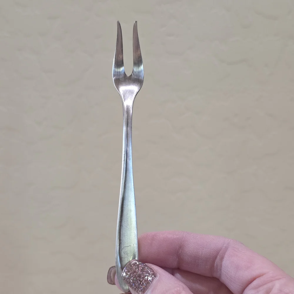 Vintage Meridian Silverplate Co FIRST LADY Serving Spoon Shovel and Fork Set